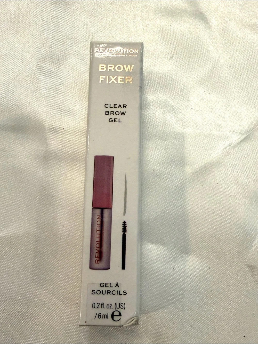 MAKEUP REVOLUTION Brow Fixer Clear Eyebrow Gel - Longlasting Strong Hold New